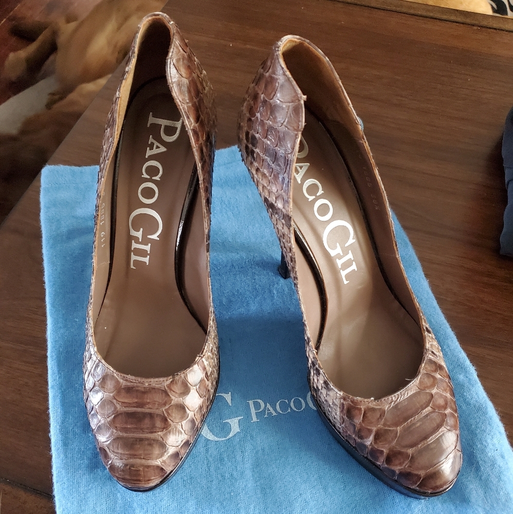 Paco Gil Python Heels